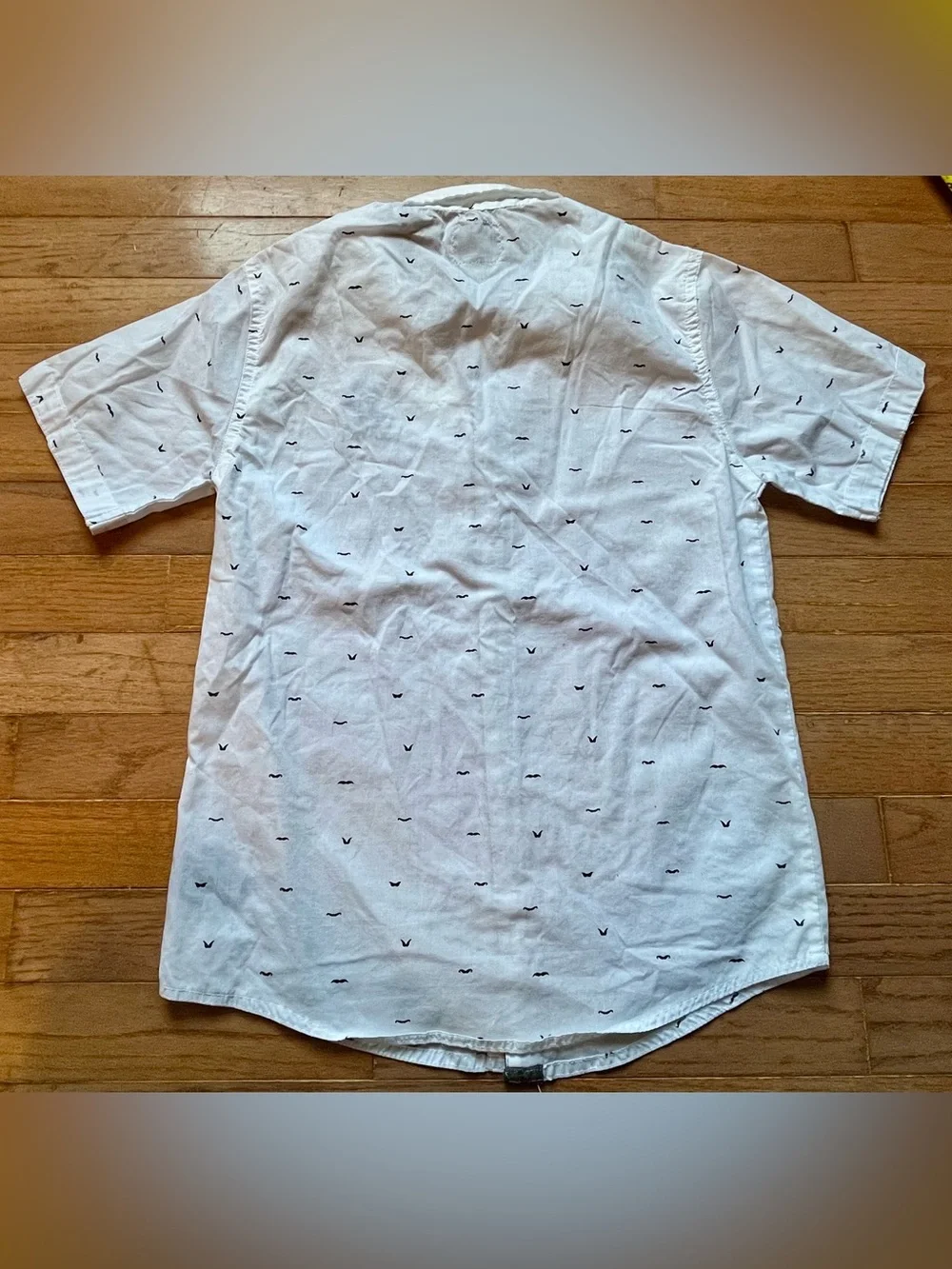 Boy’s BHPC Mustache Button Down Top
